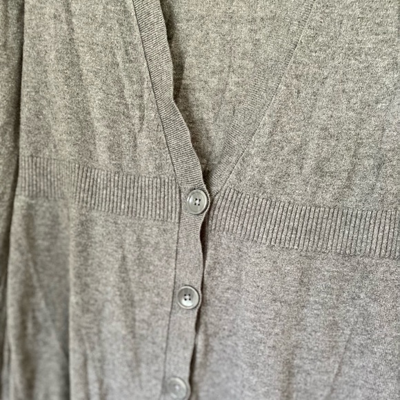 Liz Lange Grey Maternity Cardigan - Picture 3 of 7